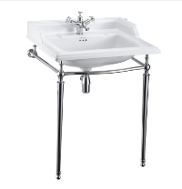 Classic Basin with Chrome Wash Stand